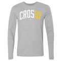 Pittsburgh Penguins Sidney Crosby Men's Long Sleeve T-Shirt Men's Long Sleeve T-Shirt 500 LEVEL Heather Gray S Men's Long Sleeve T-Shirt