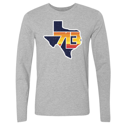 Houston Texas 713 State Silhouette WHT