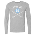 Syl Apps Jr. Pittsburgh 26 Sticks  Men's Long Sleeve T-Shirt Men's Long Sleeve T-Shirt 500 LEVEL   