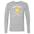 Ryan Whitney Pittsburgh 19 Sticks  Men's Long Sleeve T-Shirt Men's Long Sleeve T-Shirt 500 LEVEL   