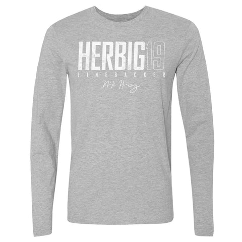 Nick Herbig College Elite  Men's Long Sleeve T-Shirt Men's Long Sleeve T-Shirt 500 LEVEL   