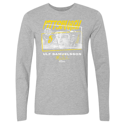 Ulf Samuelsson Pittsburgh Tones  Men's Long Sleeve T-Shirt Men's Long Sleeve T-Shirt 500 LEVEL   