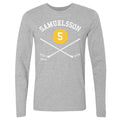 Ulf Samuelsson Pittsburgh 5 Sticks  Men's Long Sleeve T-Shirt Men's Long Sleeve T-Shirt 500 LEVEL   