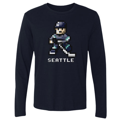 Seattle Hockey 8-bit WHT