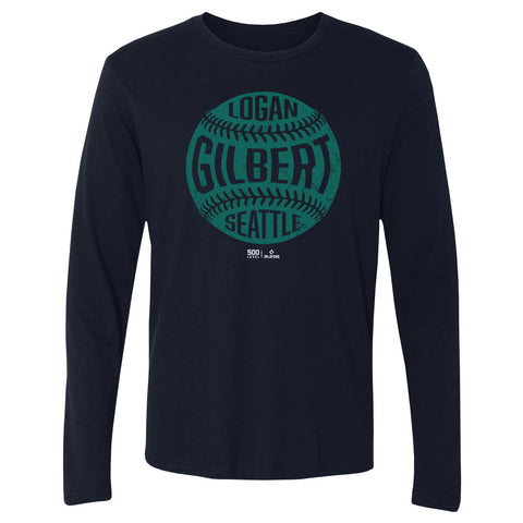 Logan Gilbert Seattle Vintage Baseball WHT