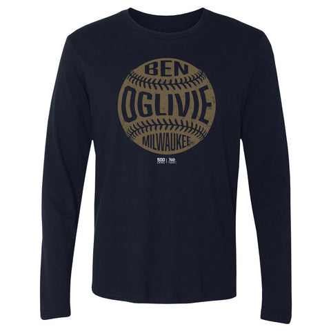 Ben Oglivie Milwaukee Vintage Baseball WHT