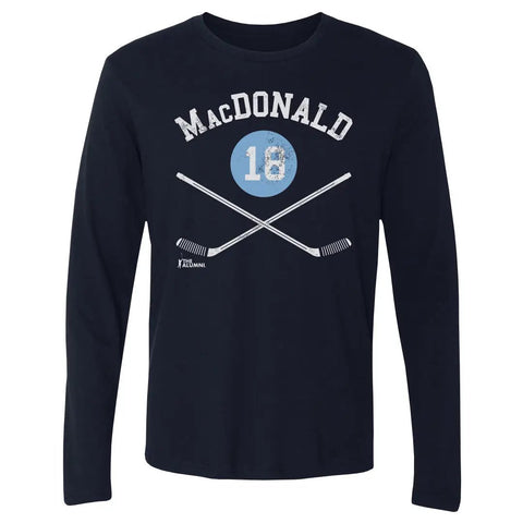 Lowell MacDonald Pittsburgh 18 Sticks  Men's Long Sleeve T-Shirt Men's Long Sleeve T-Shirt 500 LEVEL   