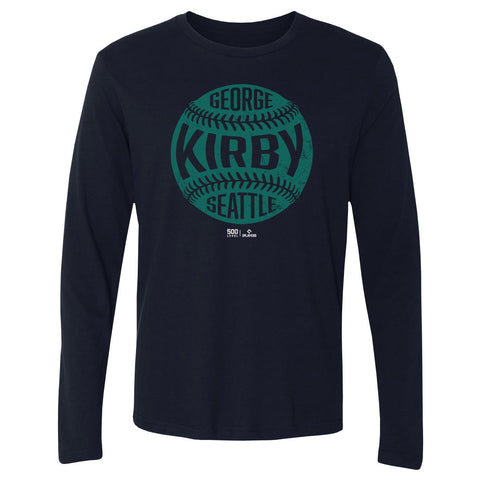 George Kirby Seattle Vintage Baseball WHT