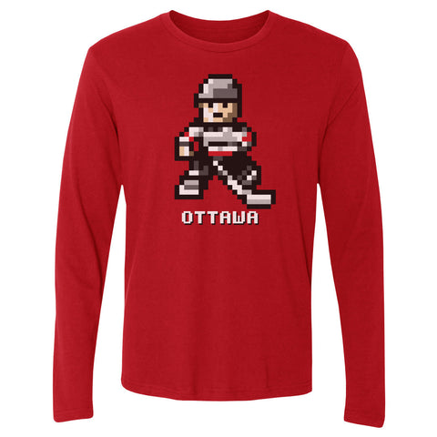 Ottawa Hockey 8-bit WHT