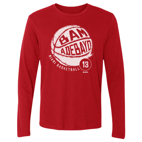 Bam Adebayo Miami Basketball WHT