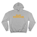 Play Renegade - Champion Hoodie Hoodie Printify Light Steel S 