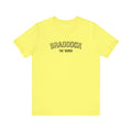 Braddock - The Burgh Neighborhood Series - Unisex Jersey Short Sleeve Tee T-Shirt Printify Yellow S 