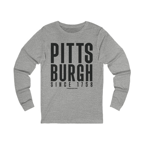 Big Pittsburgh - LONG SLEEVE TEE