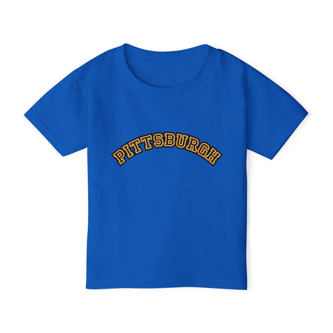 Pittsburgh Block Letters - Toddler T-Shirt