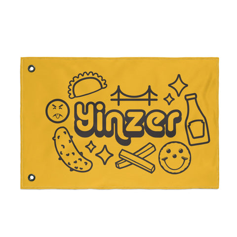 Yinzer Collage - Double Sided Flag