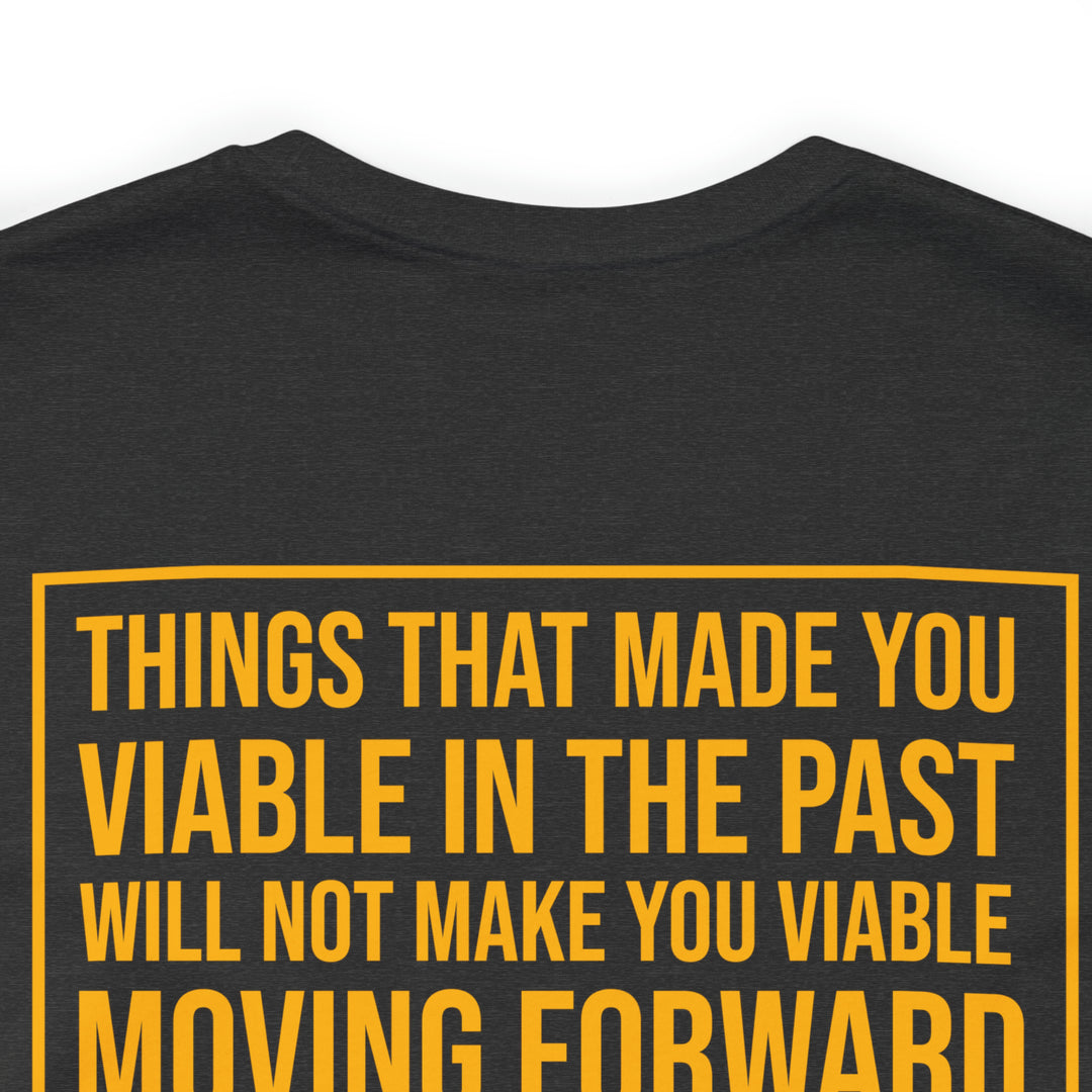 Continue Getting Better - Tomlin Quote - Design on Back - Short Sleeve Tee T-Shirt Printify   