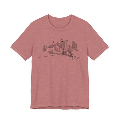 Pittsburgh Skyline Short Sleeve T-Shirt