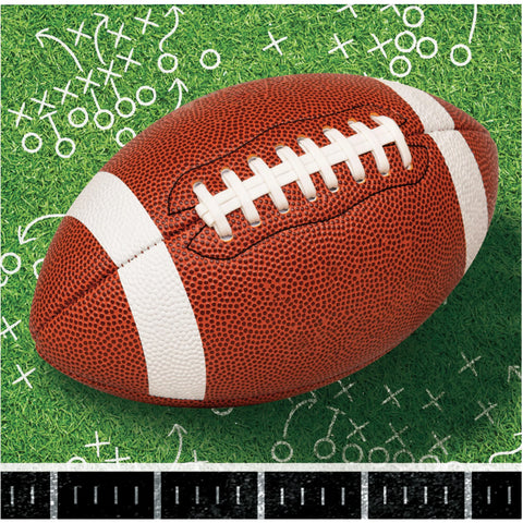 Football Kick Off Beverage 2Ply Napkin (16/Pkg)