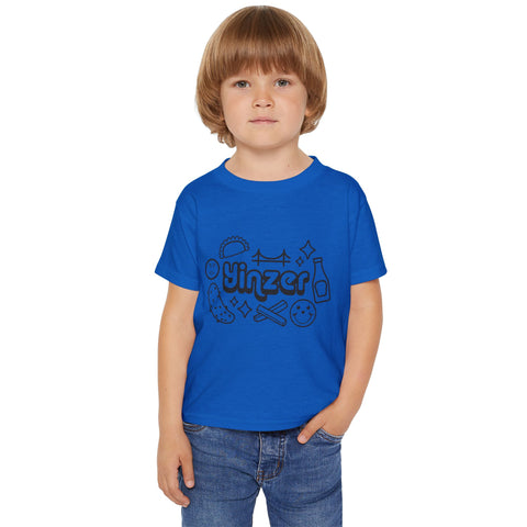 Yinzer Icon Doodles - Toddler T-Shirt