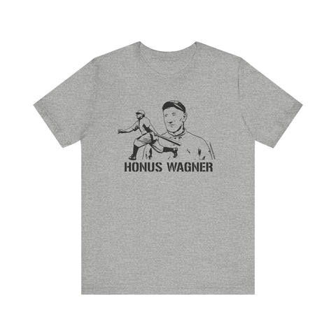 Honus Wagner Legend T-Shirt  - Unisex bella+canvas 3001 Short Sleeve Tee