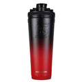 36oz Ice Shaker  Ice Shaker Red Black Ombre  