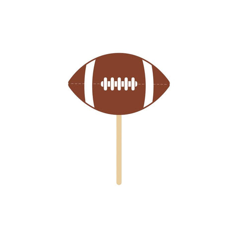 Football Wooden Picks (50/Pkg)