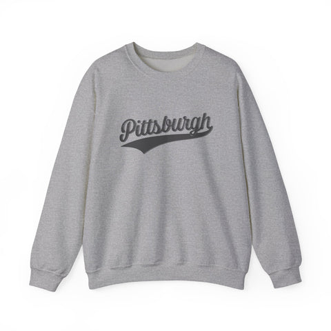 Pittsburgh Varsity Retro Heavy Blend Crewneck Sweatshirt