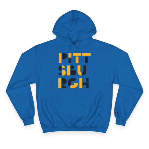 Pittsburgh Victory Jump - Print on back - Champion Hoodie