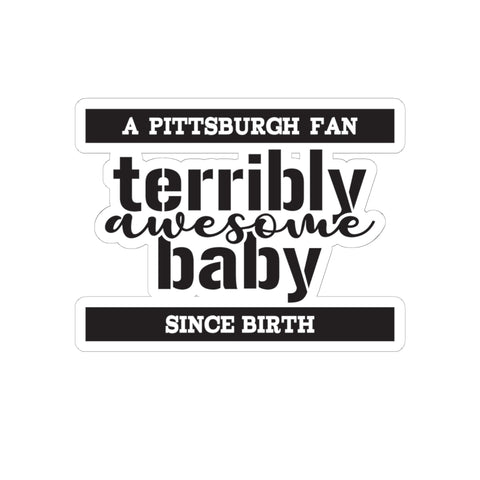 Terribly Awesome Baby -  Kiss-Cut Stickers