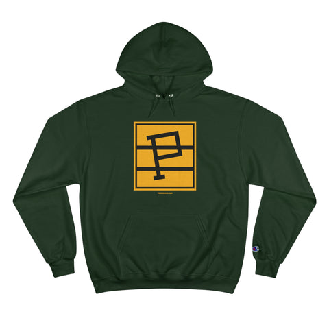 Pittsburgh Pirates Hockey 1925 - Retro - Champion Hoodie Hoodie Printify Dark Green S 