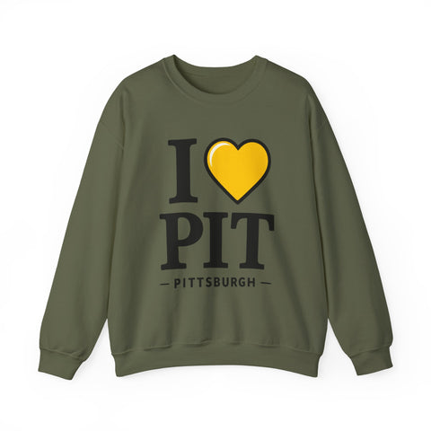 I Heart PIT - Gildan Heavy Blend™ Crewneck Sweatshirt