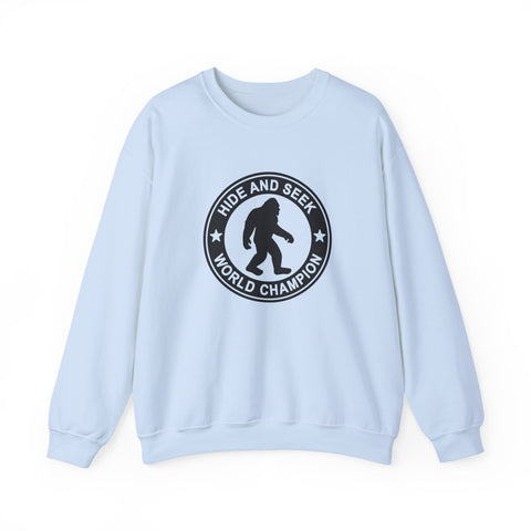 Bigfoot Hide and Seek Champion (Pittsburgh Sarcasm Series) - Heavy Blend™ Crewneck Sweatshirt