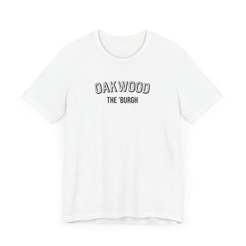 Oakwood - The Burgh Neighborhood Series - Unisex Jersey Short Sleeve Tee T-Shirt Printify   