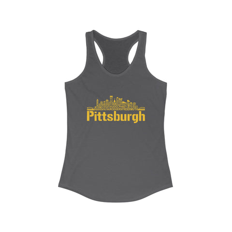 Pittsburgh Football Team Names - Women's Tang Top