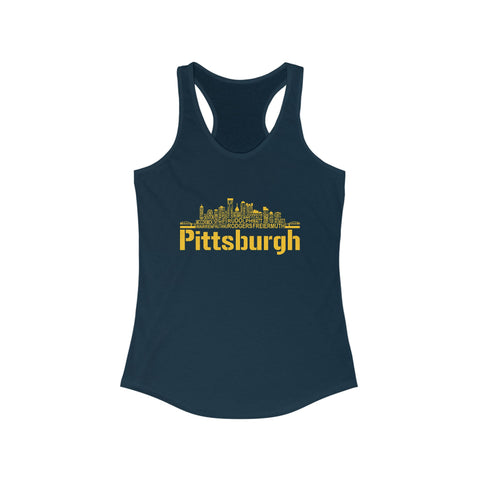 Pittsburgh Football Team Names - Women's Tang Top