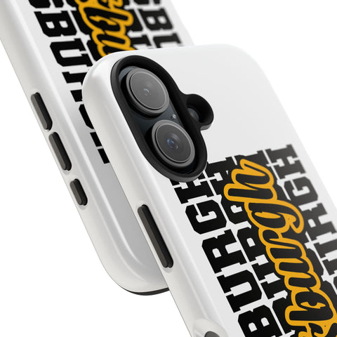 Pittsburgh Typography - iPhone Phone Case Mate Tough