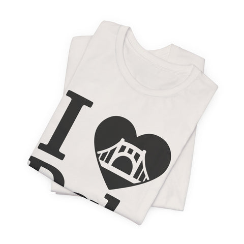 I Love PGH - Unisex Jersey Short Sleeve Tee