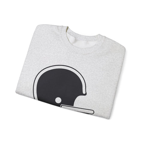 Classic Retro Football Helmet - Heavy Blend™ Crewneck Sweatshirt