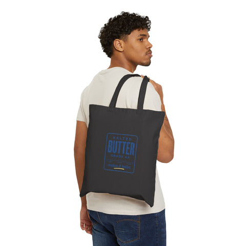 Salted Butter Vintage Logo Tote | Retro Food Graphics