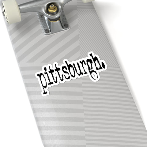 Pittsburgh Typewriter -  Kiss-Cut Stickers