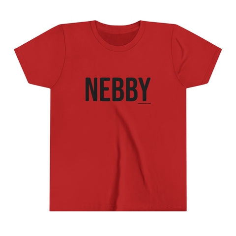 Nebby - Youth Short Sleeve Tee Kids clothes Printify Red S