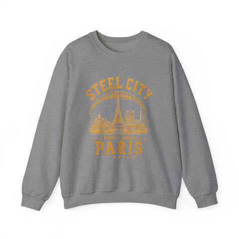 Steel City Paris - Heavy Blend™ Crewneck Sweatshirt
