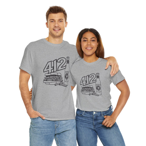 412 Icon Unisex Heavy Cotton Tee