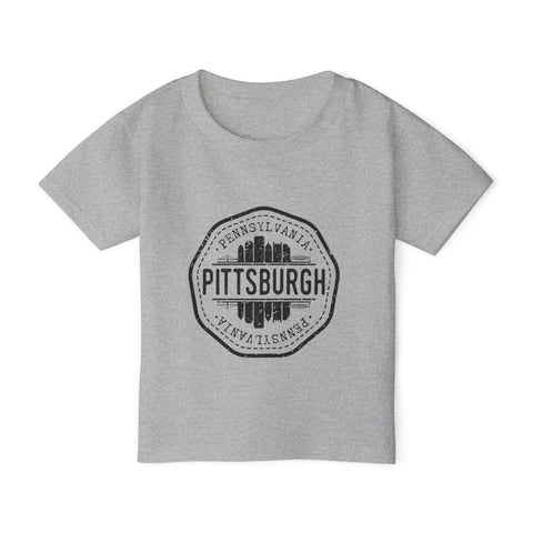 Pittsburgh Vintage Stamp - Toddler T-Shirt