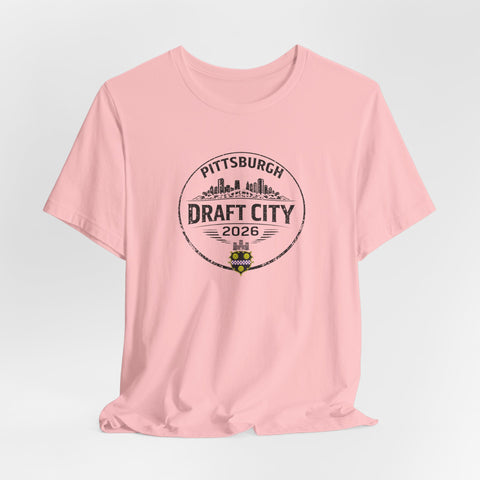 Pittsburgh NFL Draft Shirt – Vintage Civic Pride Tee With City Skyline Design