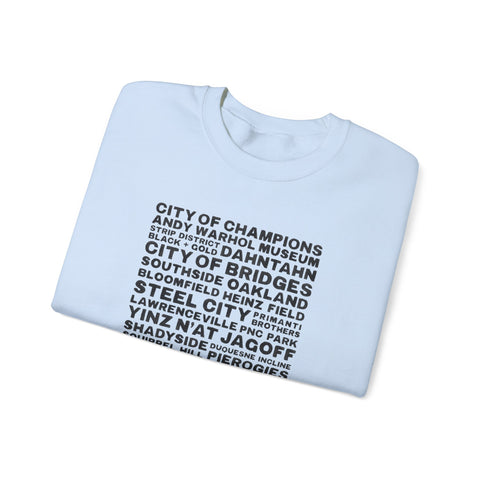 Pittsburgh Profile - Heavy Blend™ Crewneck Sweatshirt
