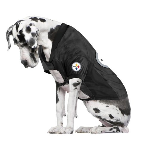 Pittsburgh Steelers Big Custom Pet Stretch Jersey Pittsburgh Steelers Little Earth Productions   