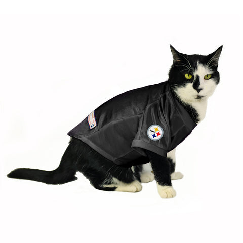 Pittsburgh Steelers Custom Pet Stretch Jersey Pittsburgh Steelers Little Earth Productions   