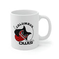 Columbus Owls Mug 11oz  Vintage Ice Hockey   