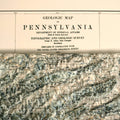 3D Raised Relief Map Pennsylvania – Framed Walnut, Topographic Terrain Artwork 3D - YinzerShop